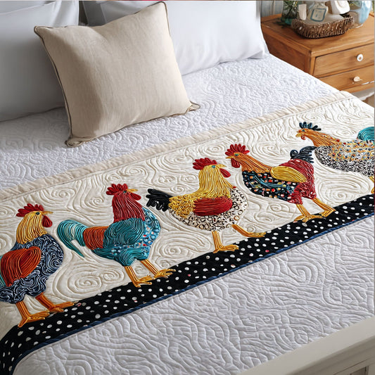 Barnyard Beauty Quilted Bed Runner NCU0PT8055