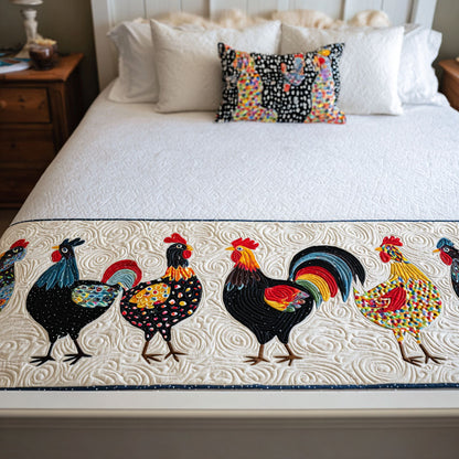 Barnyard Blessings Quilted Bed Runner NCU0PT8056