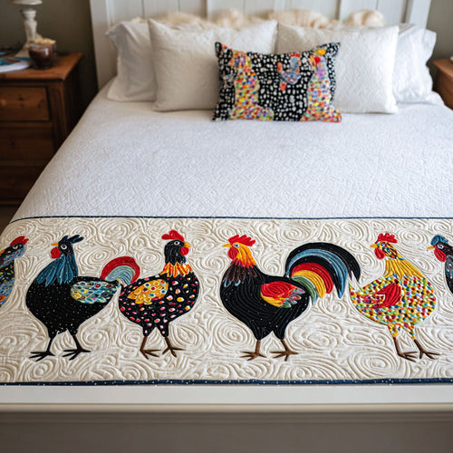Barnyard Blessings Quilted Bed Runner NCU0PT8056