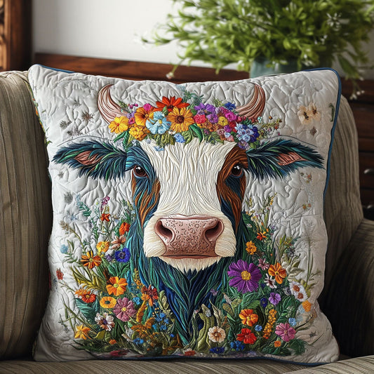 Barnyard Bloomers Quilted Pillow Case NCU0PT6340