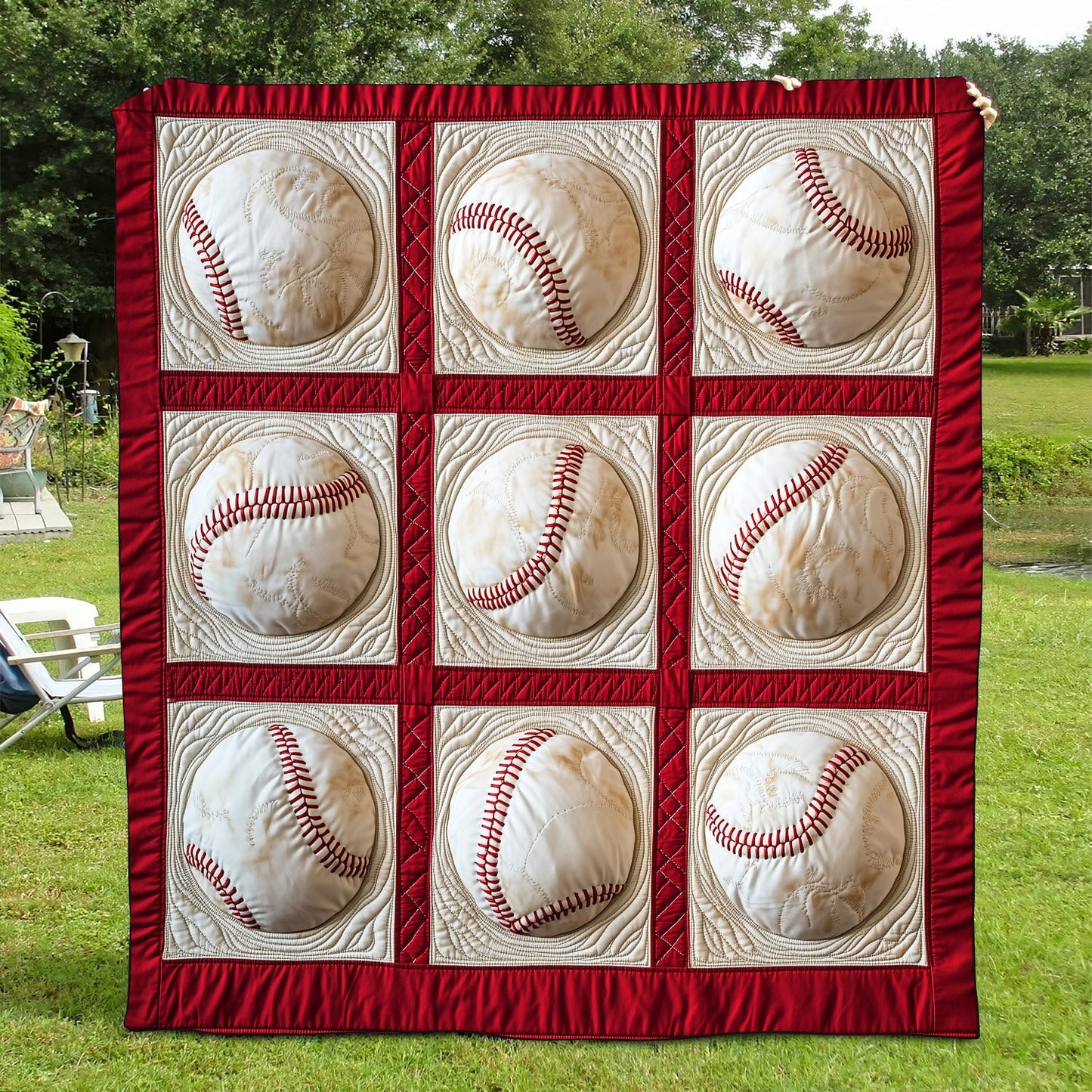 Baseball Classics Quilted Blanket NCU0TH1453