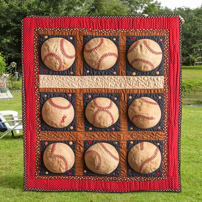 Bases Loaded Quilted Blanket NCU0TH1457