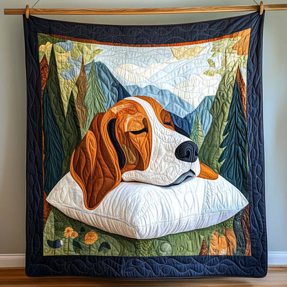 Basset Buddy Quilted Blanket NCU0NT541