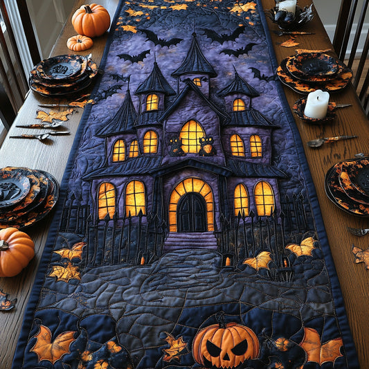 Batlit Balcony Quilted Table Runner NCU0DV7153