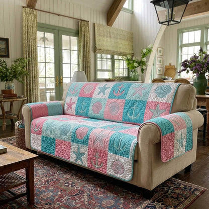 Beach Haven Quilted Sofa Cover NCU0DV9510