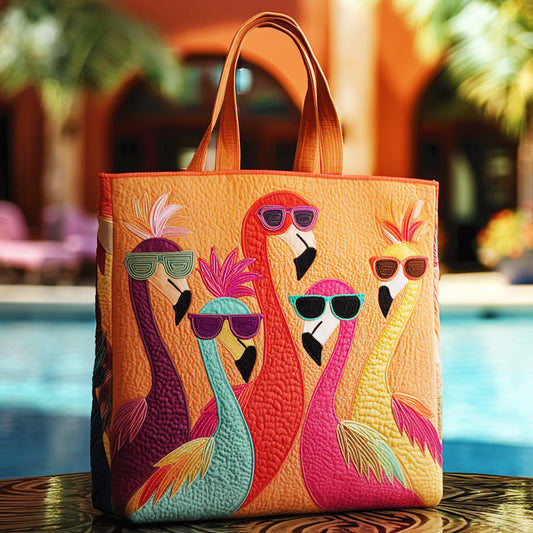 Beach Birds Quilted Tote Bag NCU0DV6968