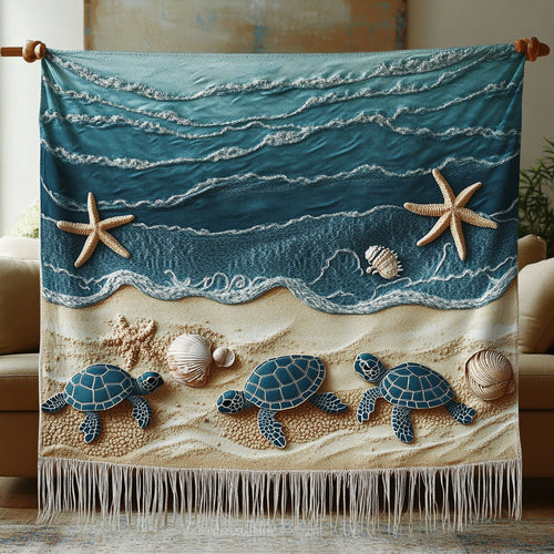 Beach Bliss Woven Sofa Blanket NCU0PT4942
