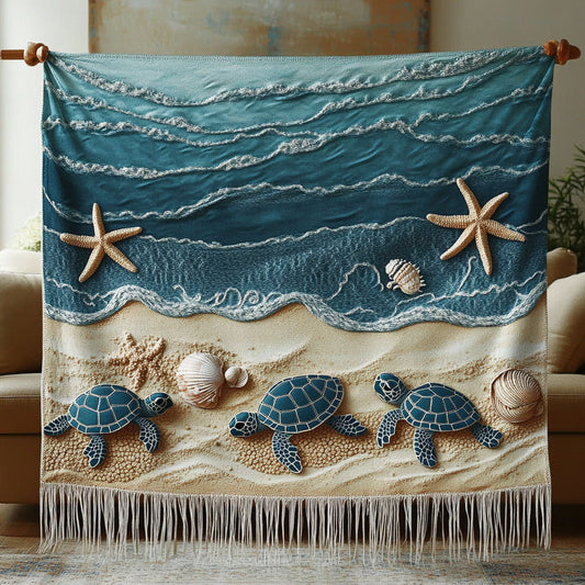 Beach Bliss Woven Sofa Blanket NCU0PT4942