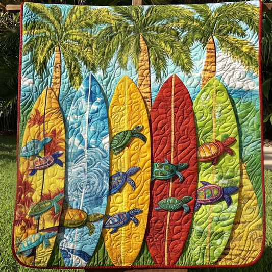 Beach Paradise Quilted Blanket NCU0NT6619