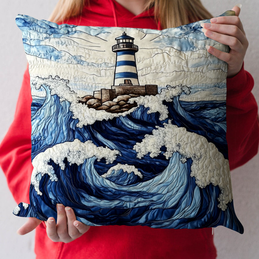 Beacon Waves Quilted Pillow Case NCU0NT3651