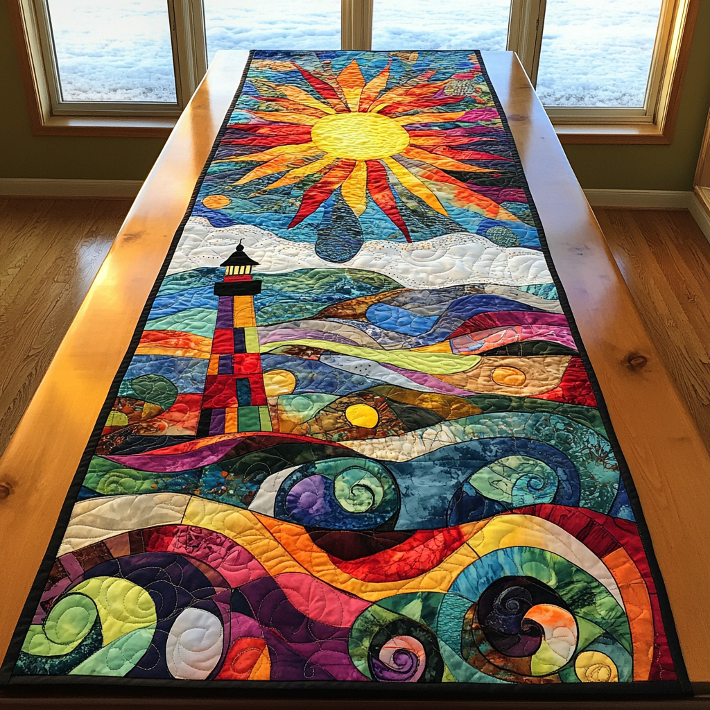 Beacon Glow Quilted Table Runner NCU0DK4603