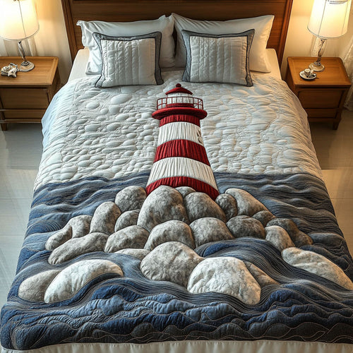 Beacon of Hope 3-Piece Quilted Bedding Set NCU0NT4712