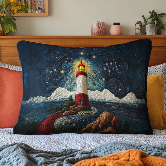 Beacon of Hope Quilted Bedding Pillow Case NCU0DK5043