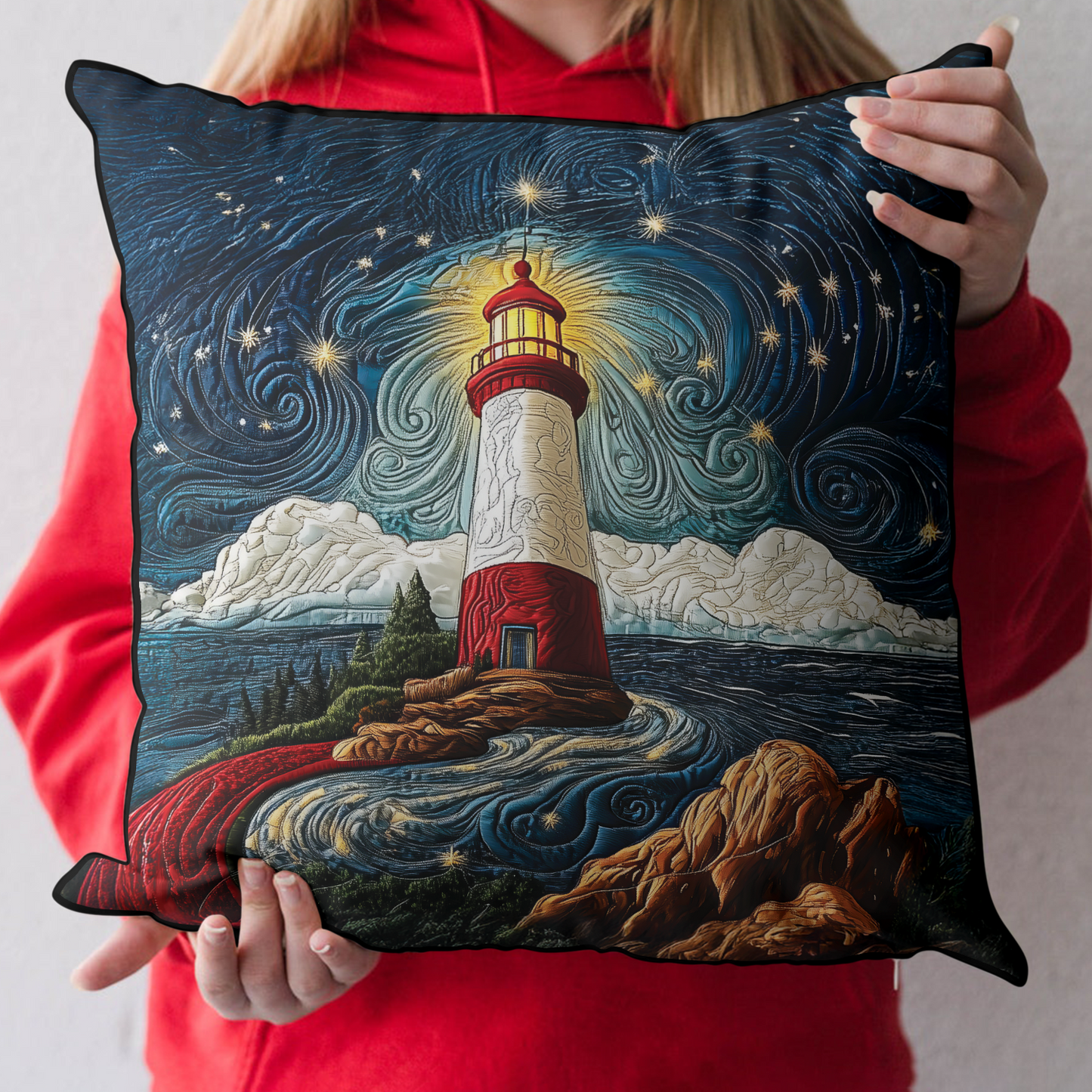 Beacon of Hope Quilted Pillow Case NCU0DK5042