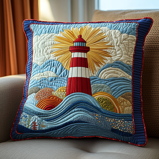 Beacon of Hope Quilted Pillow Case NCU0DV4605