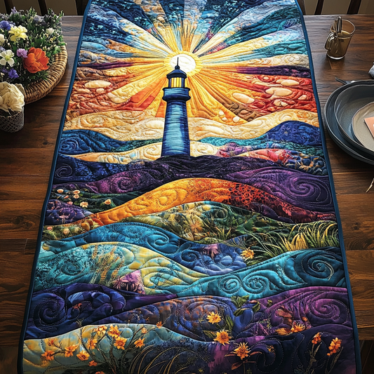Beacon of Hope Quilted Table Runner NCU0DV4616