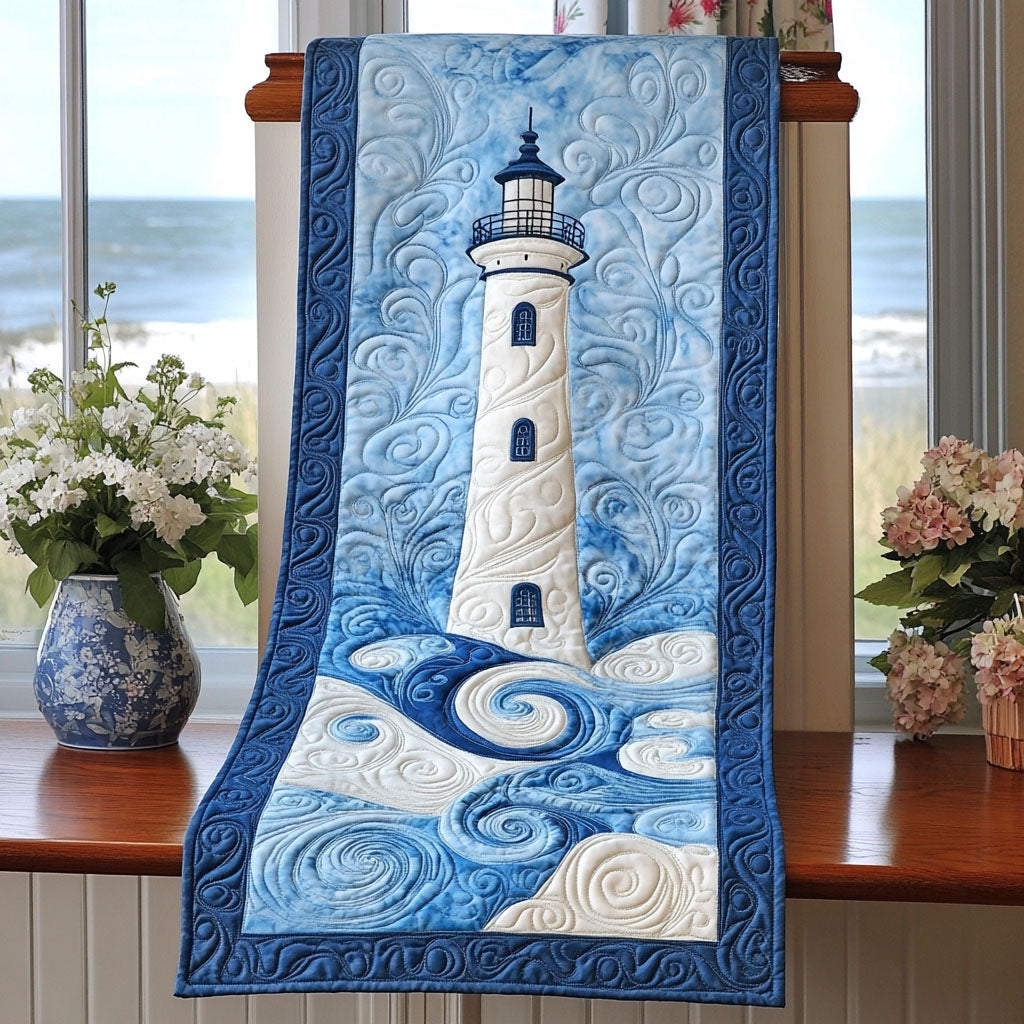 Beacon of Hope Quilted Table Runner NCU0PT3526