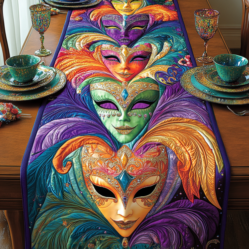 Beads and Bliss Quilted Table Runner NCU0DV3256