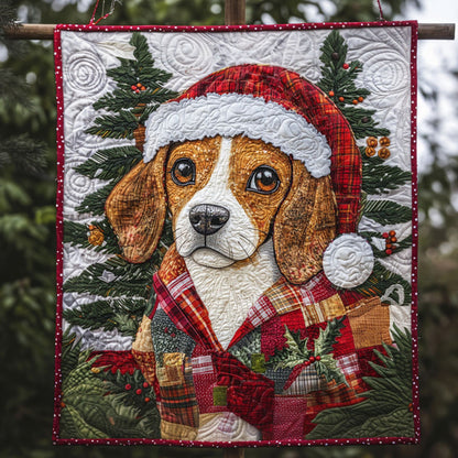 Beagle Nature Charm Quilted Blanket NCU0PT1607