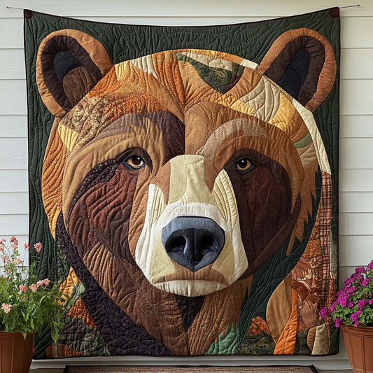 Bear Creek Walk Quilted Blanket NCU0NT7498