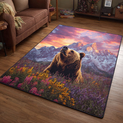Bear Horizon Bloom Area Rug NCU0HH1514