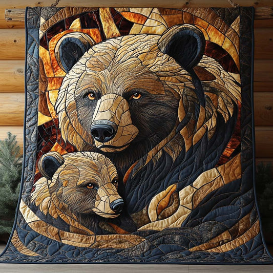 Bear Hug Haven Quilted Blanket NCU0XD511