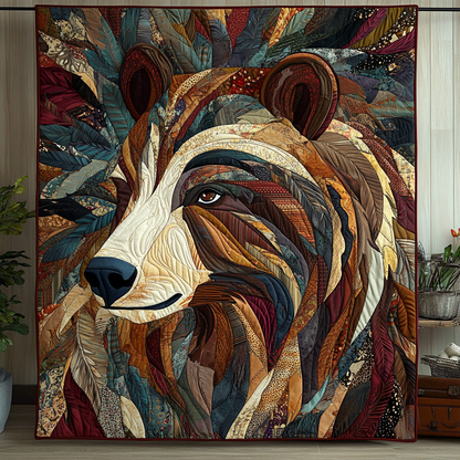 Bear Native Quilted Blanket NCU0DK639