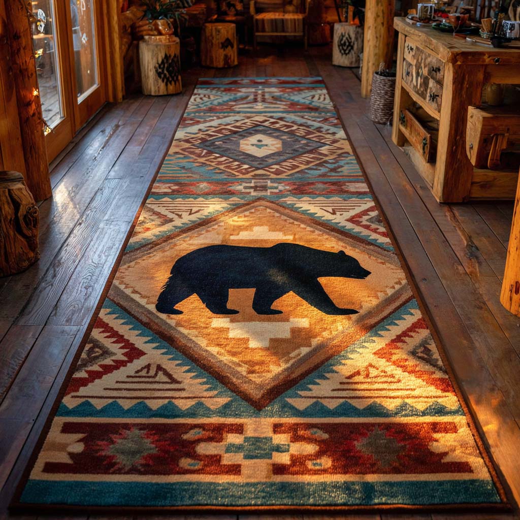 Bear Pathway Runner Carpet NCU0XD1798