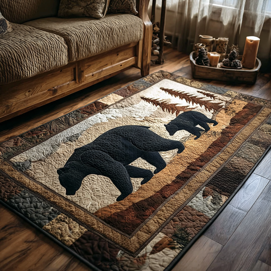 Bear Spirit Area Rug NCU0DK10362