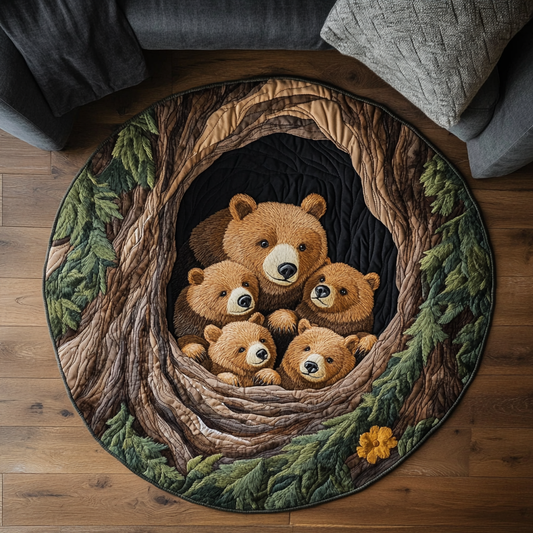 Bear Valley Quilted Round Mat NCU0DK10351