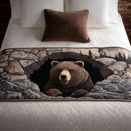 Bearclaw Bliss Quilted Bed Runner NCU0PT9789