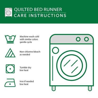 Whisker Page Rest Quilted Bed Runner NCU0TD1595