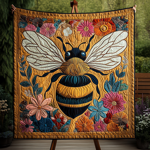 Bee Bliss Quilted Blanket NCU0DK2260