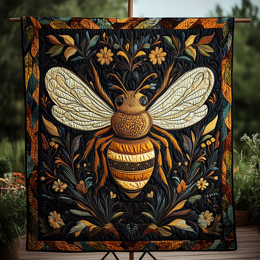 Bee Charm Quilted Blanket NCU0DK2813