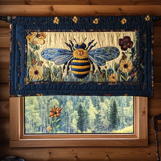 Bee Garden Quilted Valance NCU0NT4245