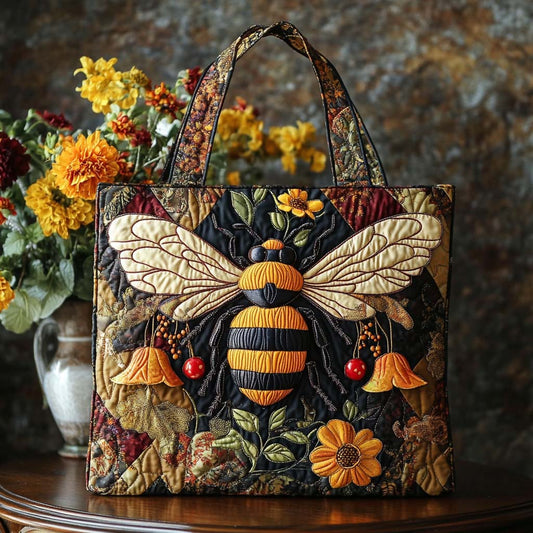 Bee Magic Quilted Tote Bag NCU0NT10524