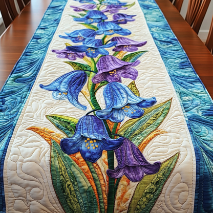 Bell Petals Quilted Table Runner NCU0DK6938