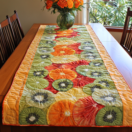 Berry Bloom Quilted Table Runner NCU0VL2517