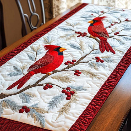 Berry Whisper Quilted Table Runner NCU0NT1383