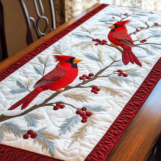 Berry Whisper Quilted Table Runner NCU0NT1383