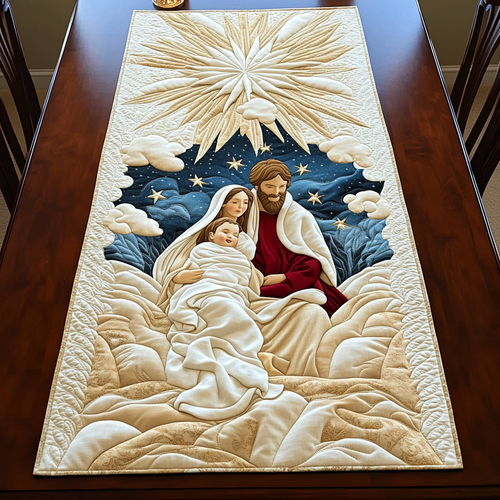 Bethlehem Blessing Quilted Table Runner NCU0VH293