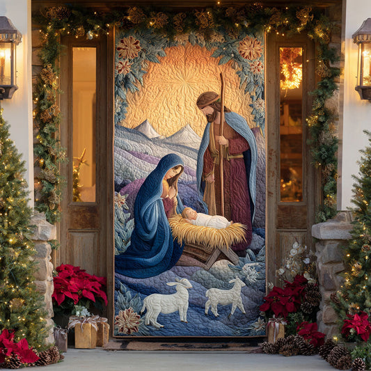 Bethlehem Wonder Quilted Door Cover NCU0TV1008