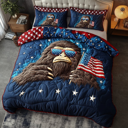 BigFoot Chill 3-Piece Quilted Bedding Set NCU0DK8474