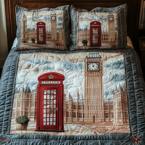 Big Ben Dream 3-Piece Quilted Bedding Set NCU0VH4762