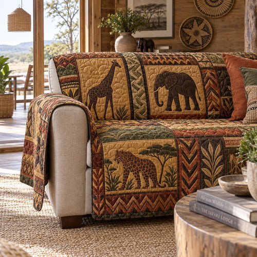 Big Five Realm Quilted Sofa Cover NCU0VL4026