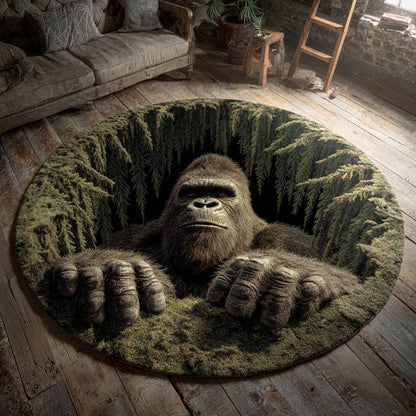 Bigfoot Abyss Round Carpet NCU0HH1686
