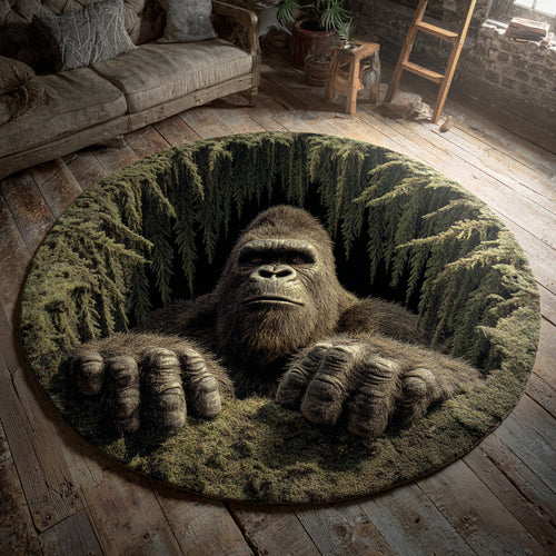 Bigfoot Abyss Round Carpet NCU0HH1686