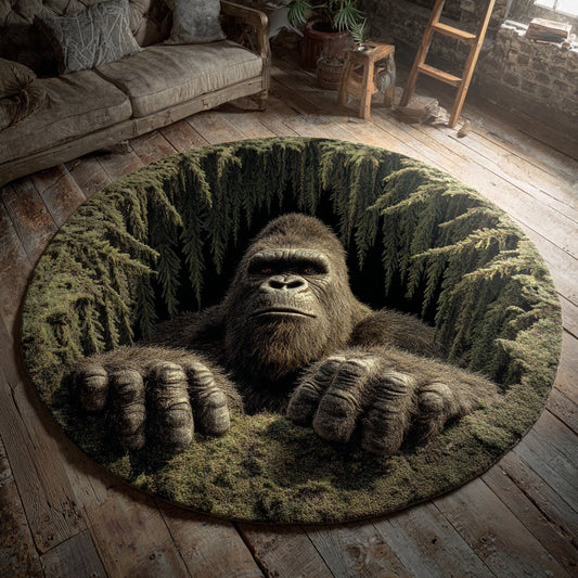Bigfoot Abyss Round Carpet NCU0HH1686