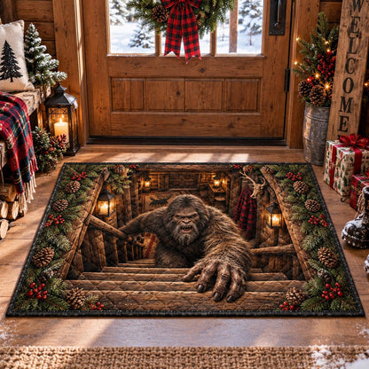 Bigfoot Cabin Steps Doormat NCU0DV10142