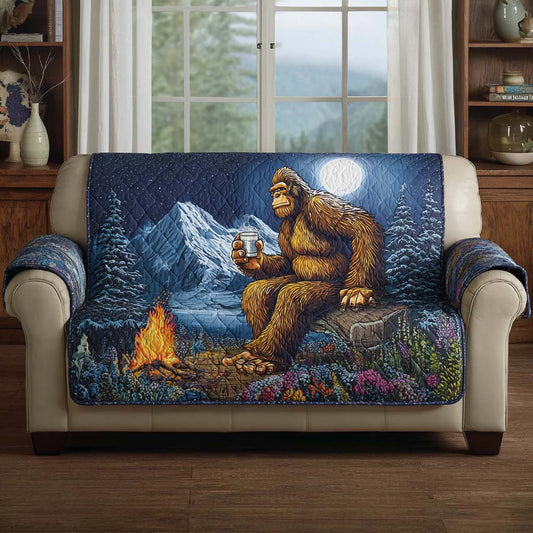 Bigfoot Campfire Chill Quilted Sofa Cover NCU0HH1848